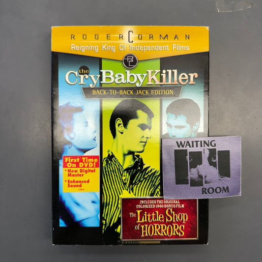 Motion Picture [v/a]- The Cry Baby Killer / Little Shop of Horrors (1960) [USED DVD]