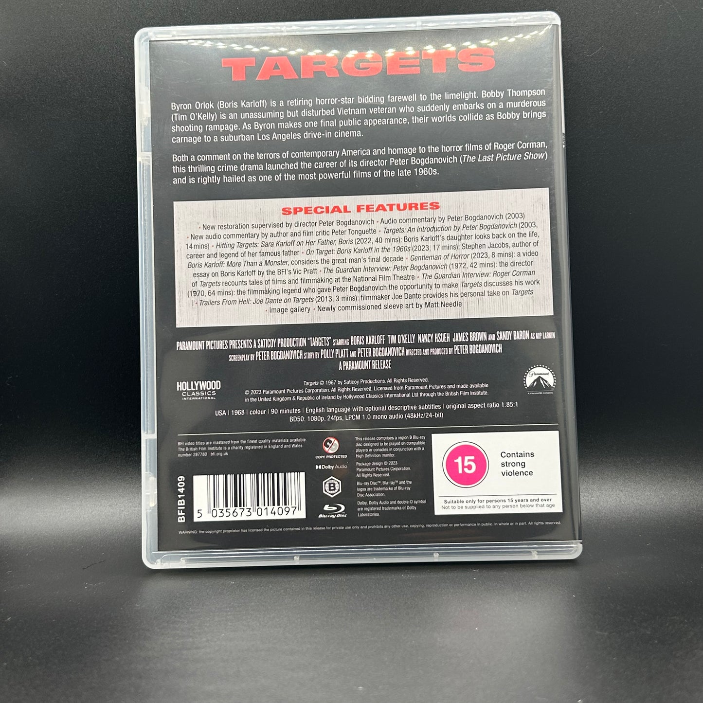 Motion Picture- Targets [USED Blu-ray]