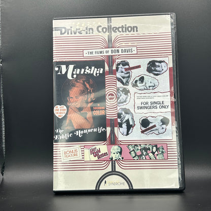 Motion Picture [V/A]- Marsha: The Erotic Housewife / For Single Swingers Only / Her Odd Tastes (the films of don davis) [USED DVD]