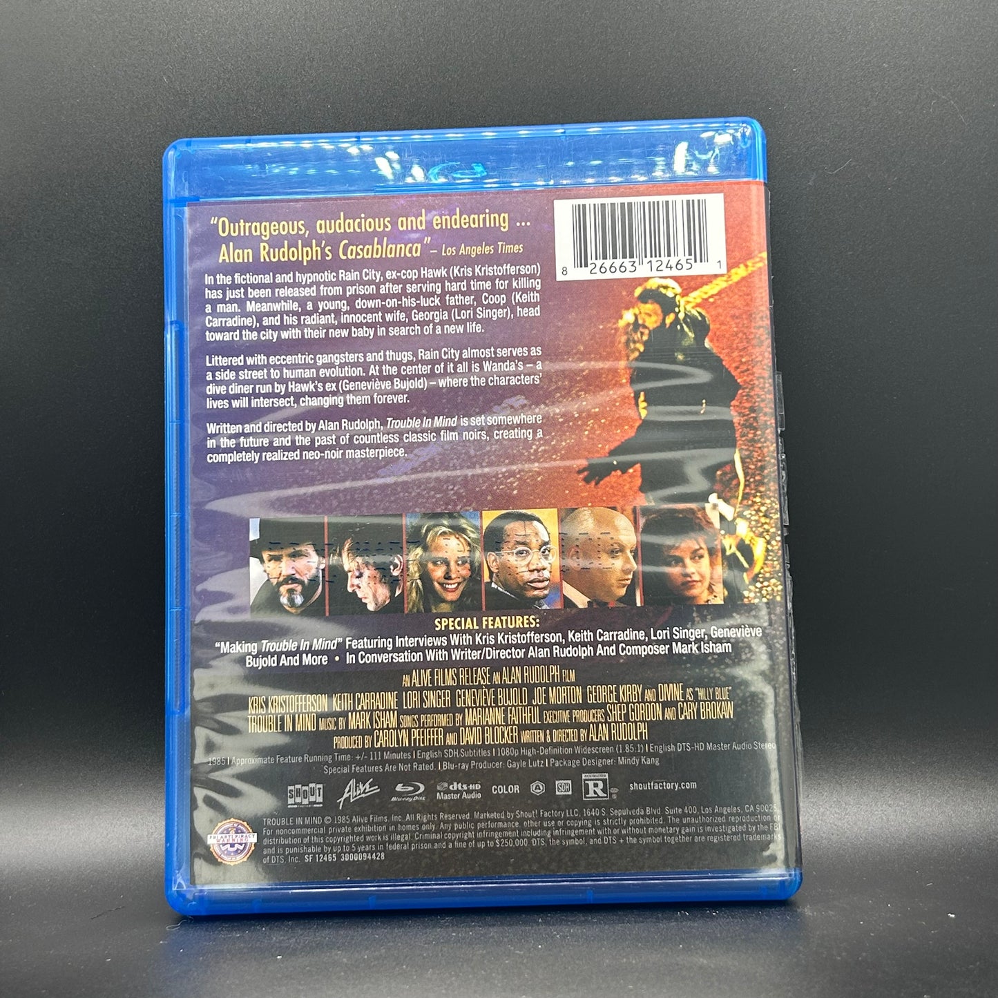 Motion Picture- Trouble In Mind [USED Blu-ray]