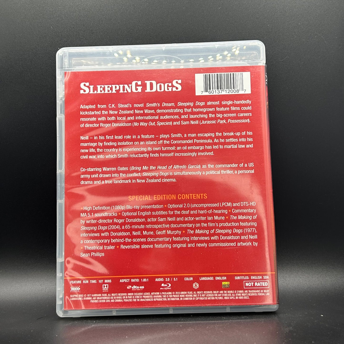 Motion Picture- Sleeping Dogs [USED Blu-ray]