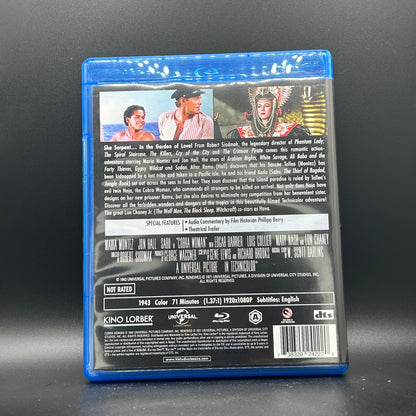 Motion Picture- Cobra Woman [USED Blu-ray]