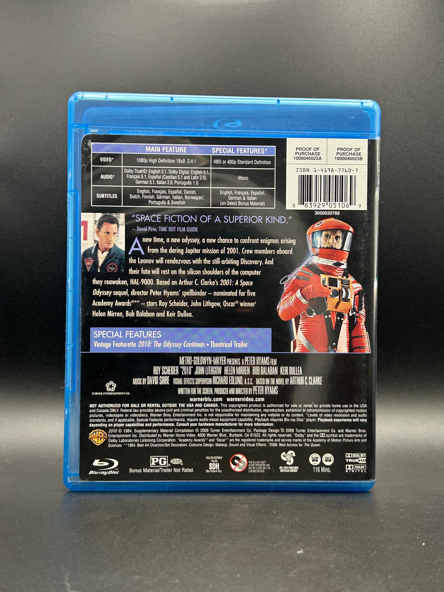 Motion Picture- 2010: The Year We Make Contact [USED Blu-ray]
