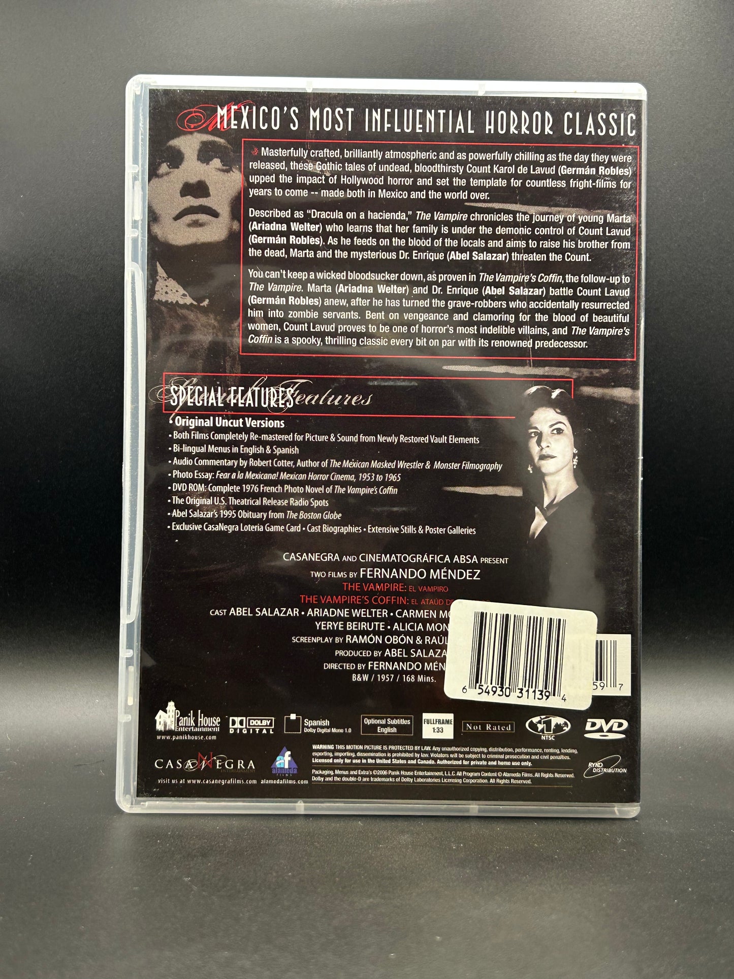 Motion Picture [V/A]- The Vampire Collection (El vampiro / El ataúd del Vampiro) (2-Disc Special Edition) [USED DVD]