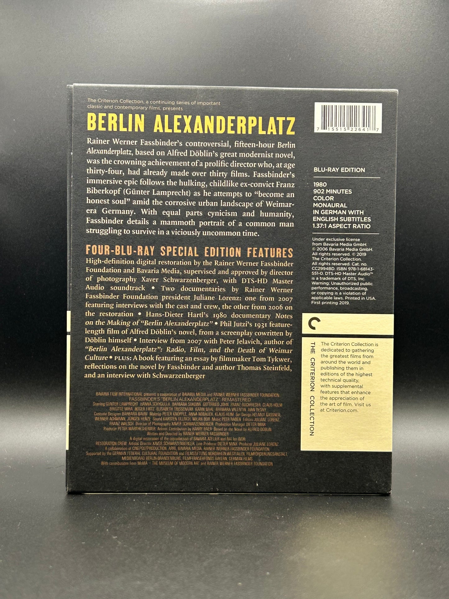 Motion Picture- Berlin Alexanderplatz (The Criterion Collection) [USED Blu-ray]
