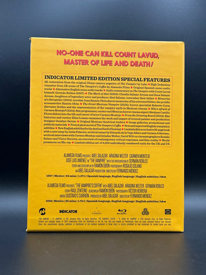 Motion Picture- El Vampiro: Two Bloodsucking Tales from Mexico (The Vampire / The Vampire's Coffin) (Indicator Series) [Used Blu-ray]