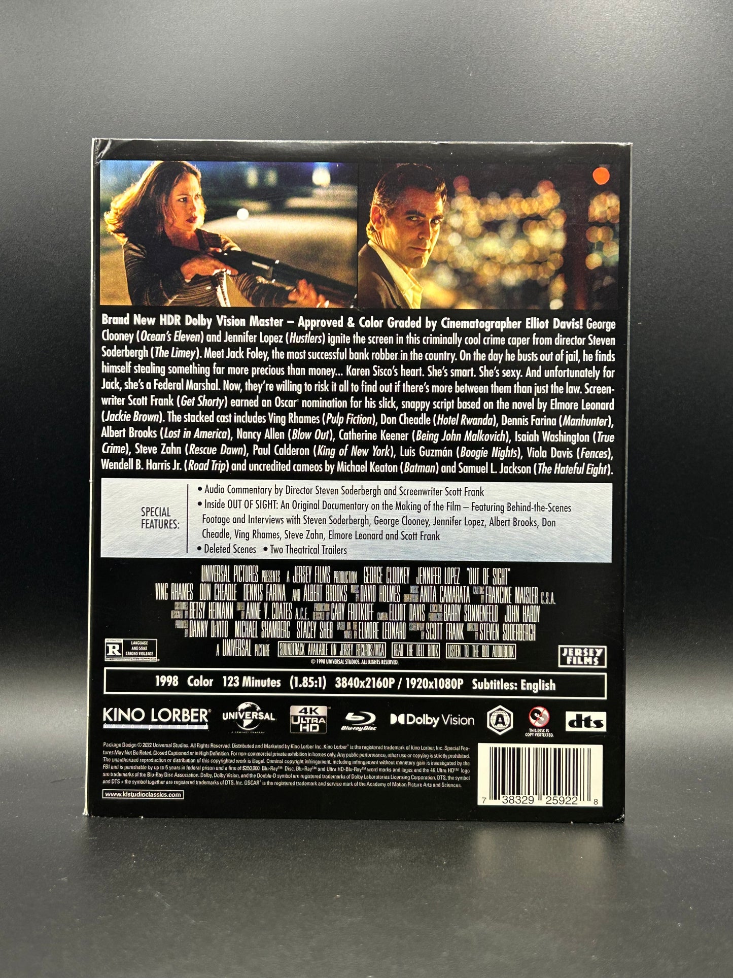 Motion Picture- Out Of Sight (4k UHD) [USED Blu-ray]