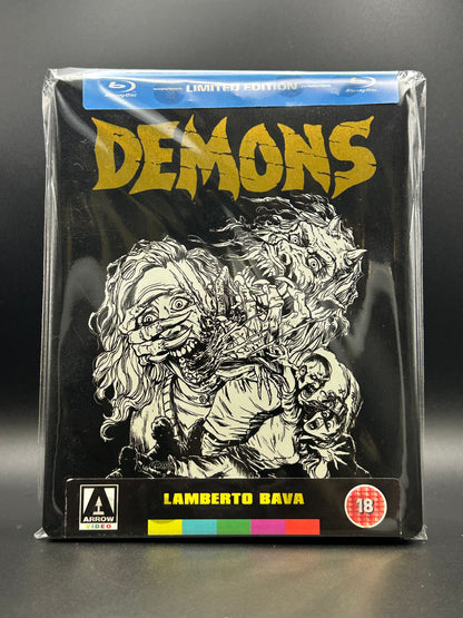 Motion Picture [V/A]- Demons / Demons 2 (Steelbook) [USED Blu-ray]