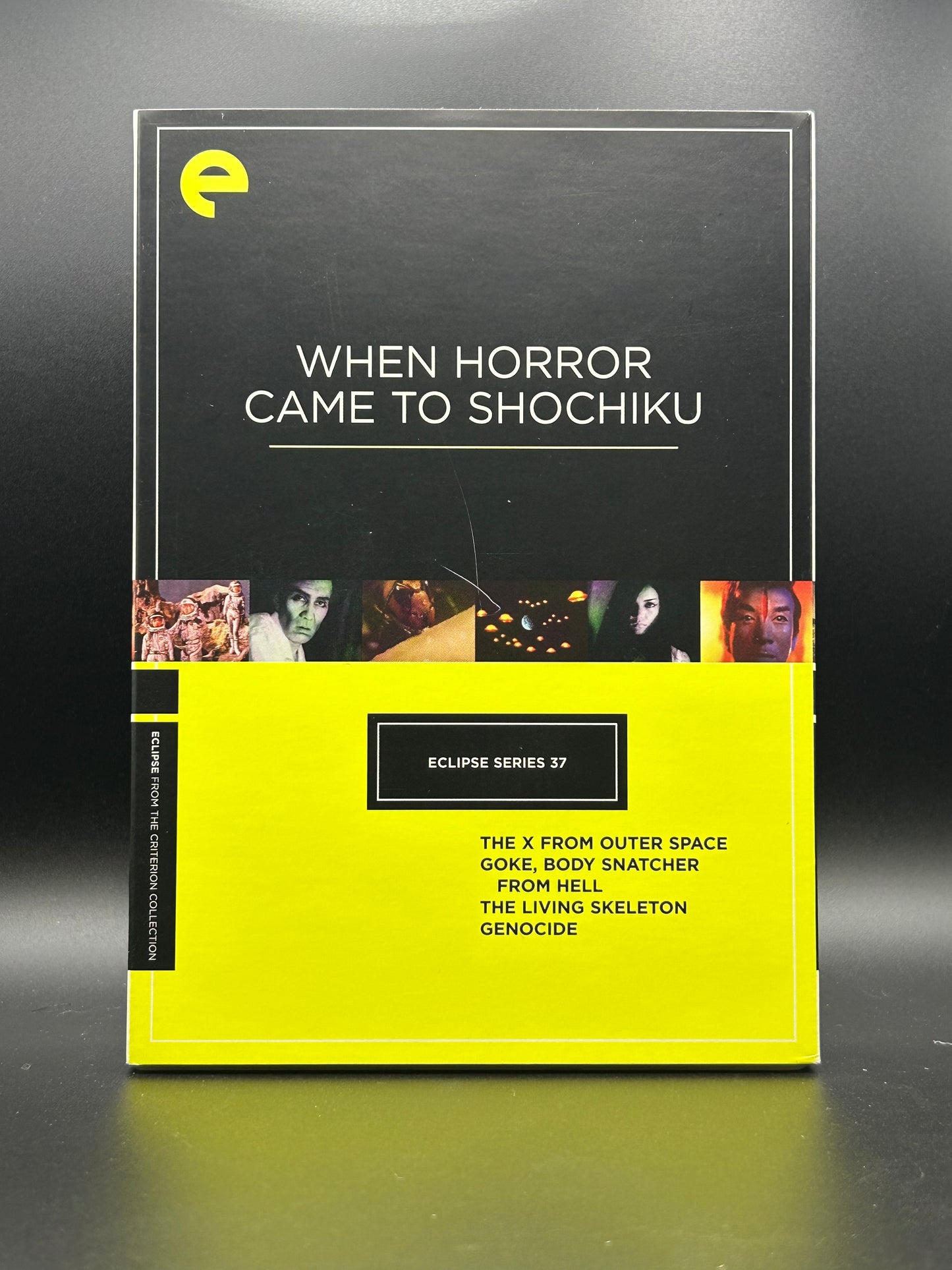 Motion Picture [V/A]- Eclipse Series 37: When Horror Came to Shochiku (The X from Outer Space / Goke, Body Snatcher from Hell / The Living Skeleton / Genocide) (the criterion collection)