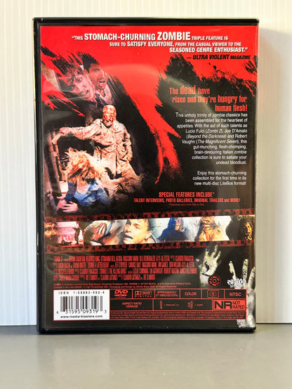 Motion Picture [V/A]- The Zombie Pack (Zombi 3 / Zombi 4: After Death / Zombi 5: Killing Birds) [USED DVD]