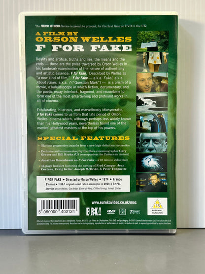 Documentary- F for Fake (Masters of Cinema) [USED DVD]