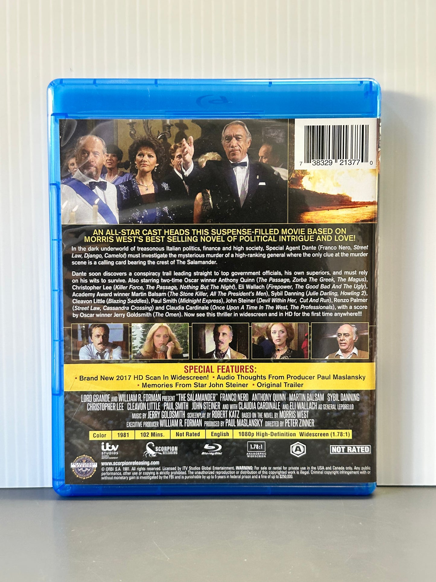 Motion Picture- The Salamander [USED Blu-ray]