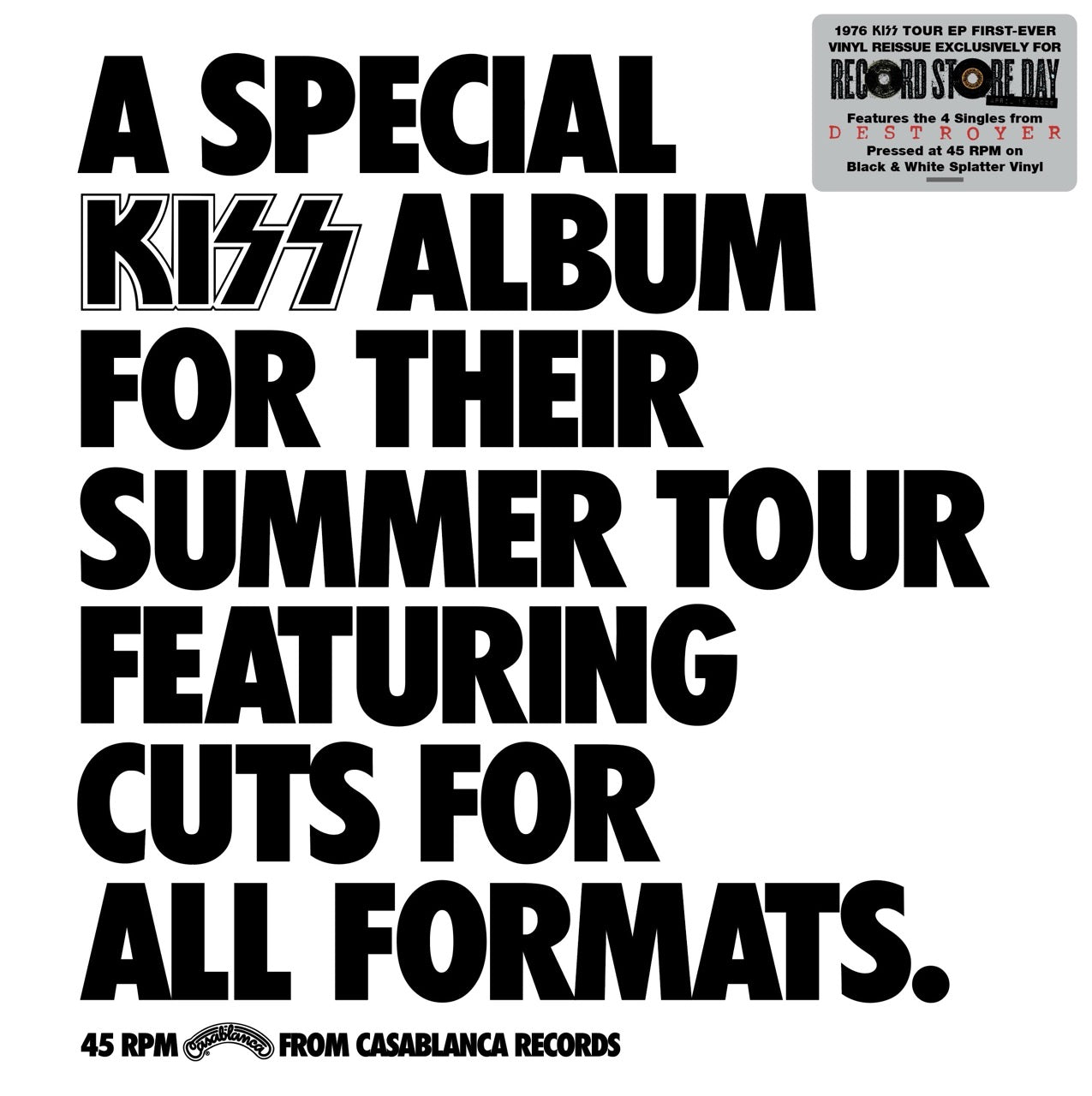 Kiss- A Special Kiss Tour