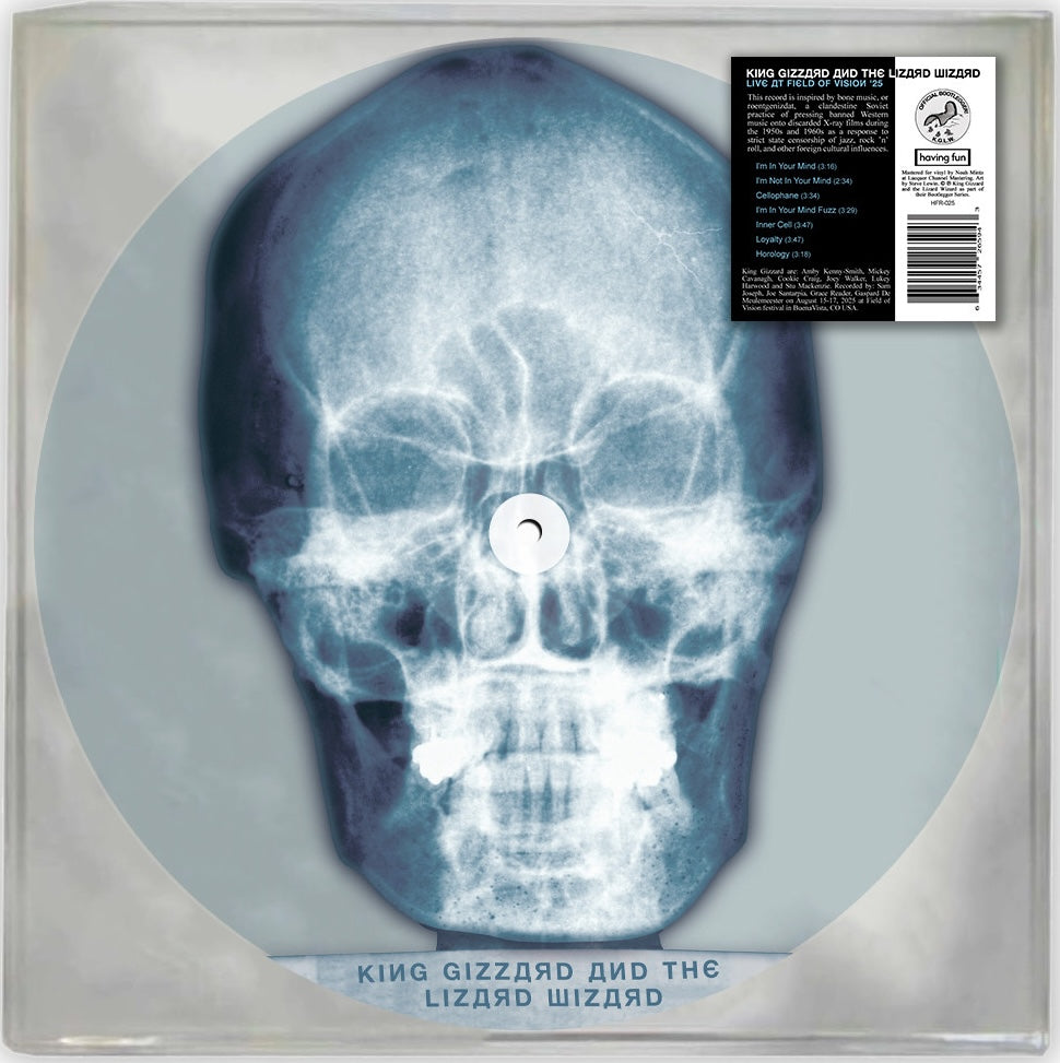 King Gizzard & The Lizard Wizard- Skull X-Ray (Deluxe Edition) PREORDER OUT 9/25