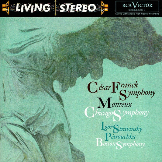 Pierre Monteux with Chicago Symphony & Boston Symphony- César Franck: Symphony / Pétrouchka