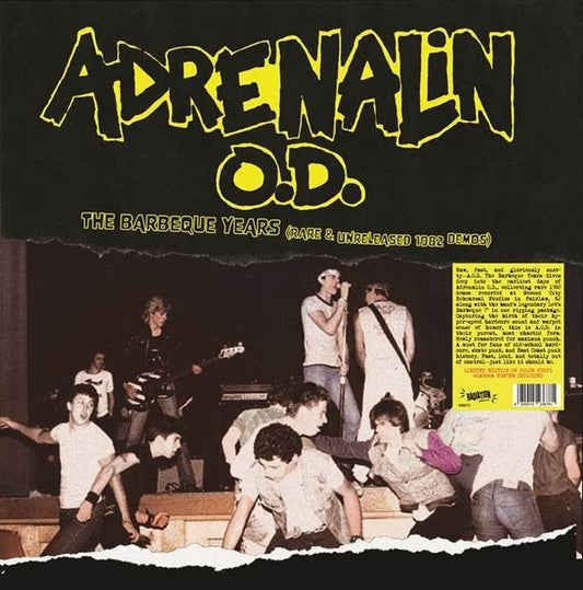 Adrenalin O.D.- The Barbeque Years (Rare & Unreleased 1982 Demos)