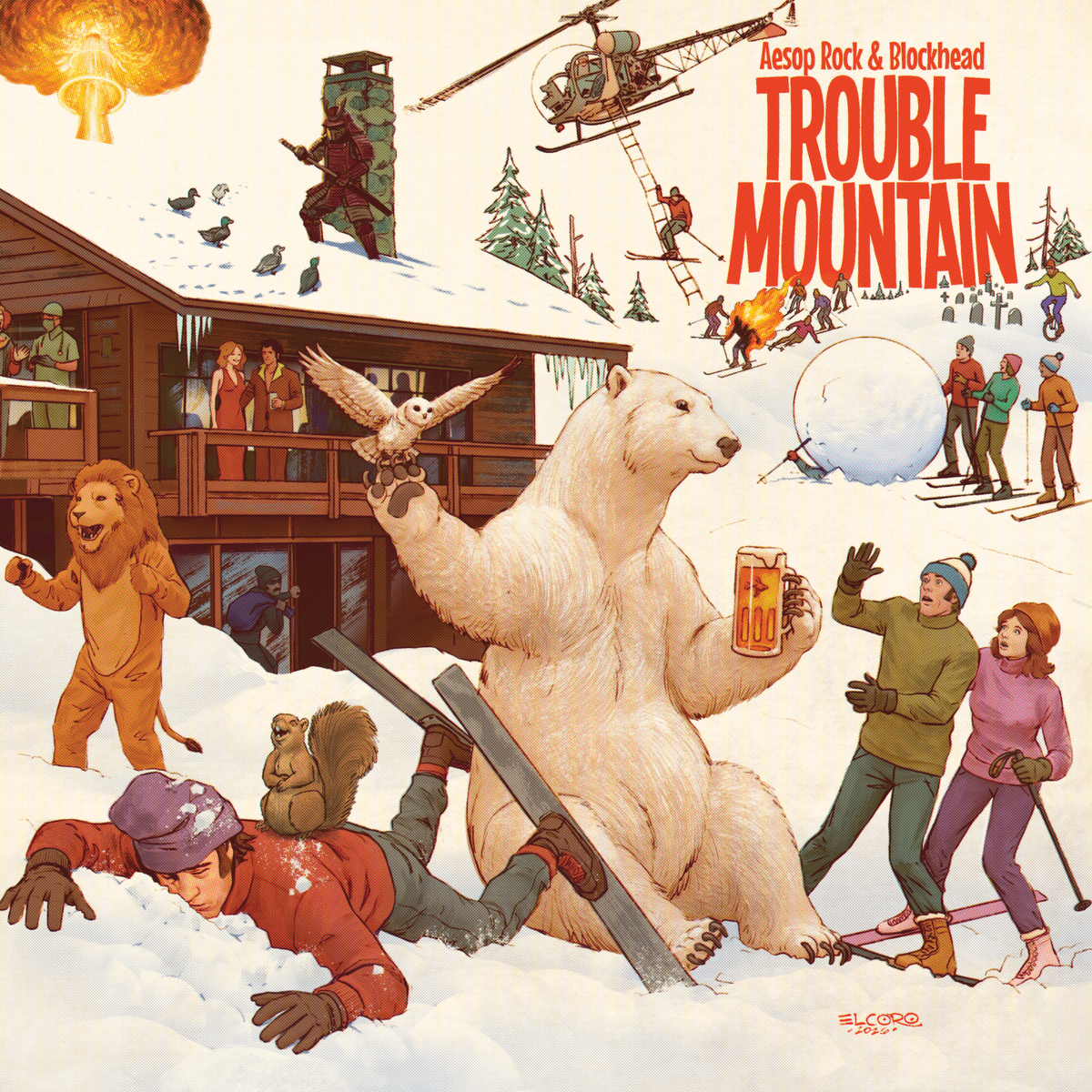Aesop Rock x Blockhead- Trouble Mountain PREORDER OUT 11/13