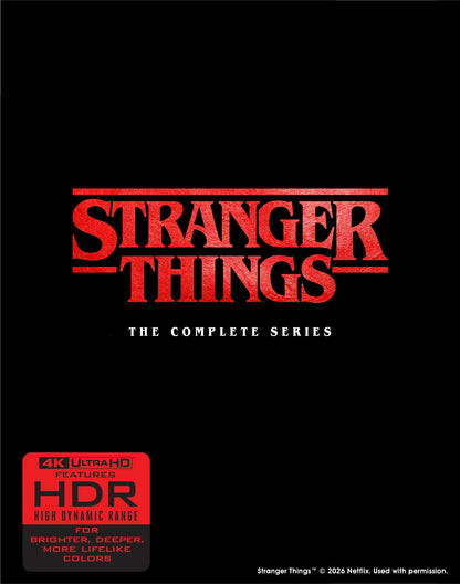 Television Series- Stranger Things: The Complete Series (Special Edition) PREORDER OUT 7/31