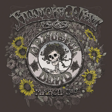 Grateful Dead- Fillmore West, San Francisco, CA 3/2/1969