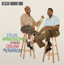 Load image into Gallery viewer, Louis Armstrong &amp; Oscar Peterson- Louis Armstrong Meets Oscar Peterson