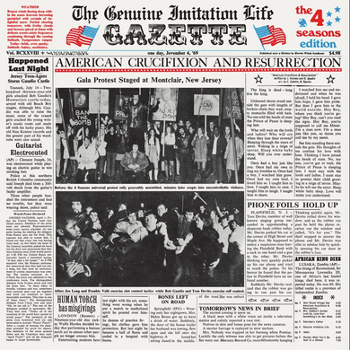 Frankie Valli & The Four Seasons- The Genuine Imitation Life Gazette