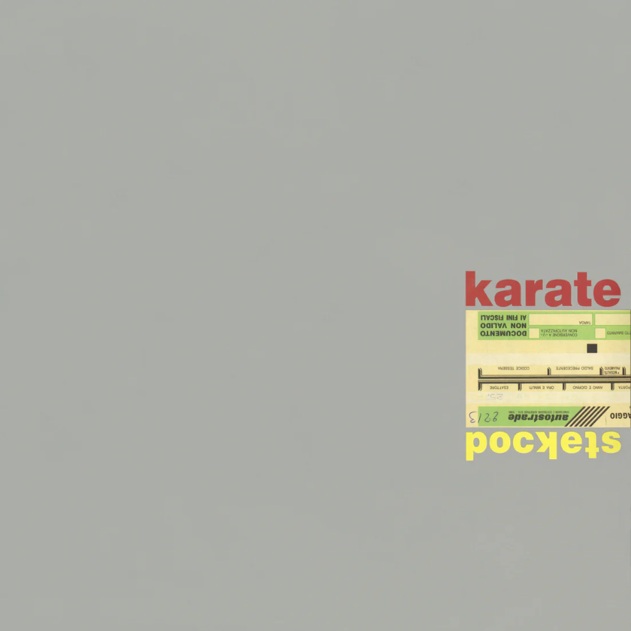 Karate- Pockets PREORDER OUT 4/17