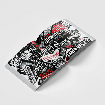 Thomas Rackow- Free Stickers With Every Order: A History Of Hardcore Stickers