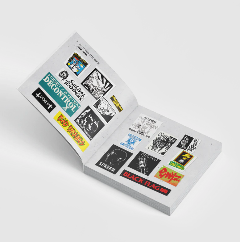 Thomas Rackow- Free Stickers With Every Order: A History Of Hardcore Stickers