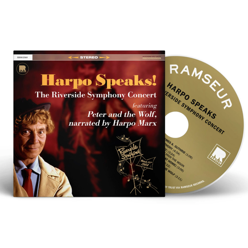 Harpo Marx- Harpo Speaks!: The Riverside Symphony Concert Featuring Peter And The Wolf
