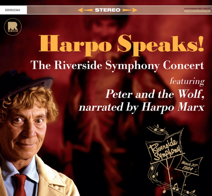 Harpo Marx- Harpo Speaks!: The Riverside Symphony Concert Featuring Peter And The Wolf