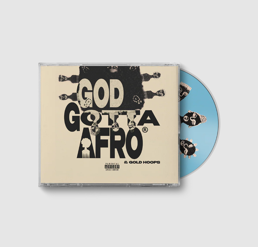 Rapsody- God Gotta Afro & Gold Hoops PREORDER OUT 8/21