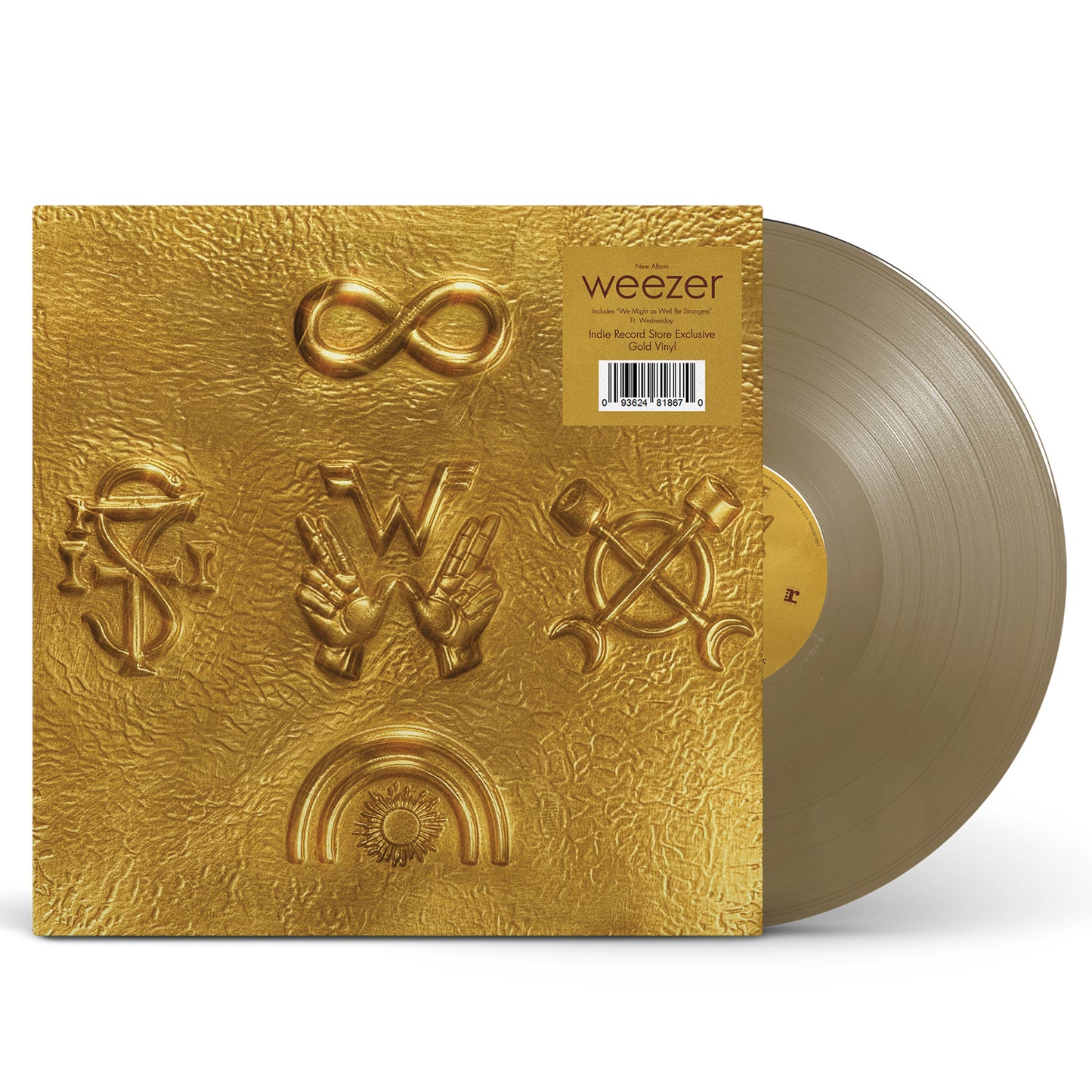 Weezer- Weezer (Gold) PREORDER OUT 8/21
