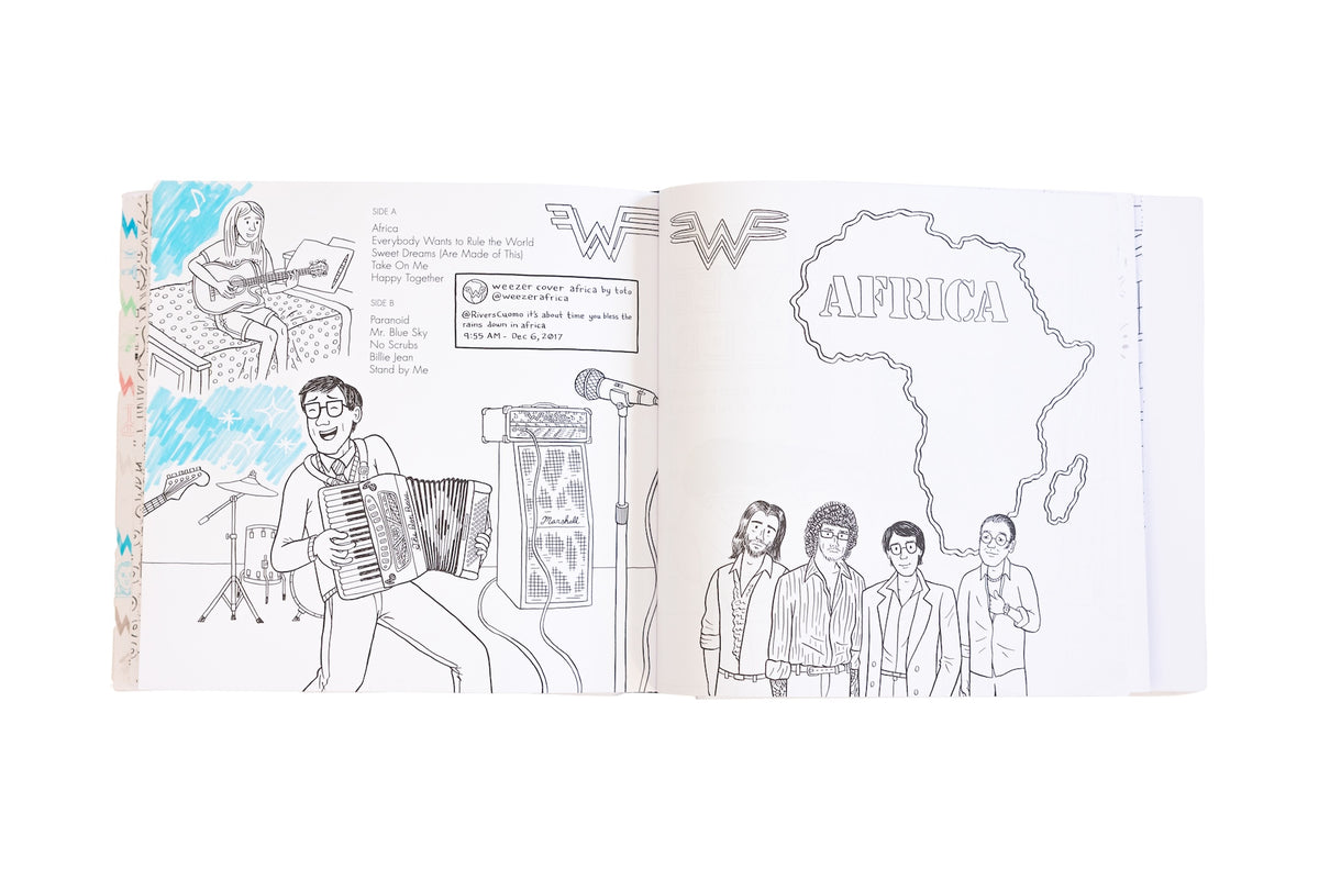 Weezer- Coloring Book Box Set PREORDER OUT 11/20
