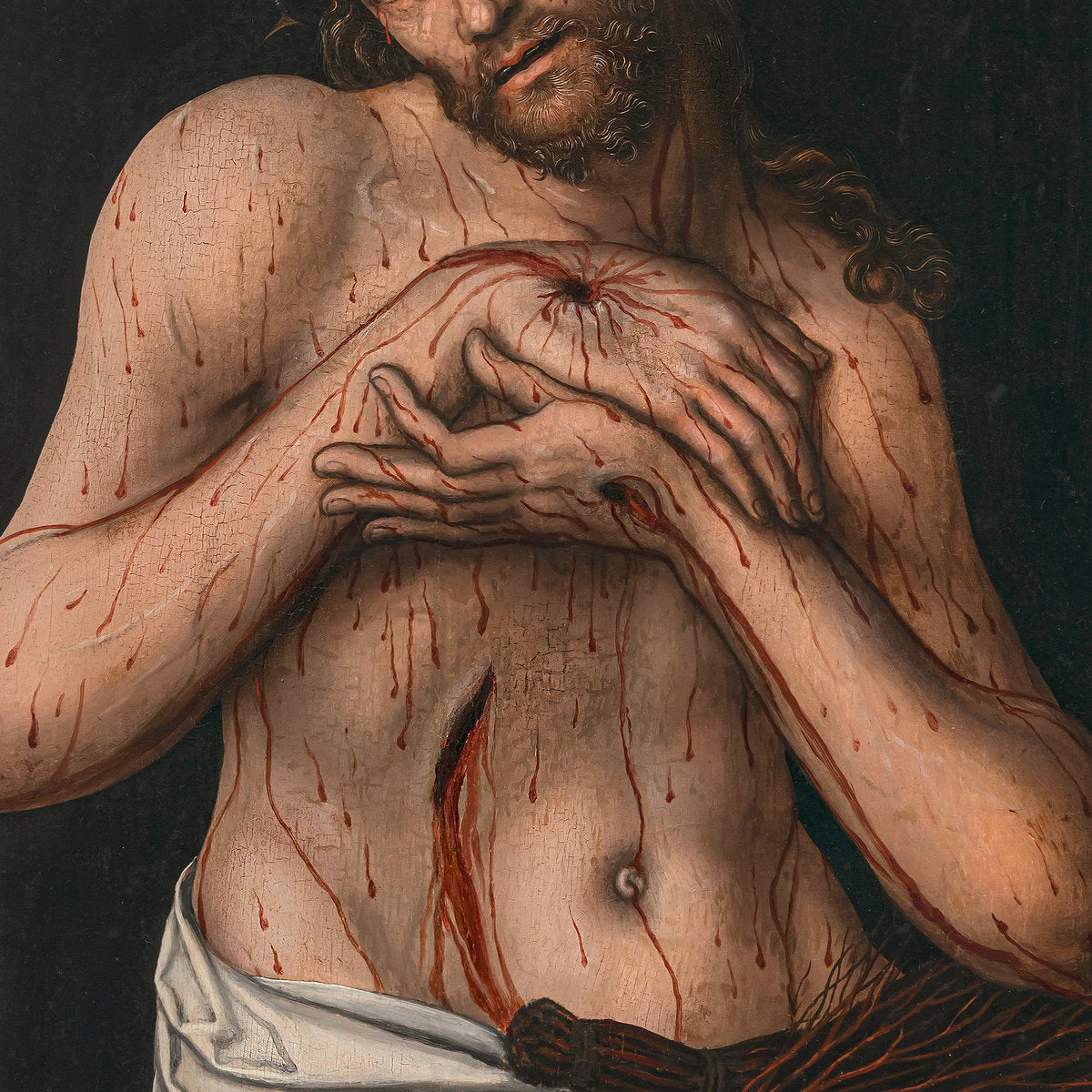 Bleached Cross- Wrath