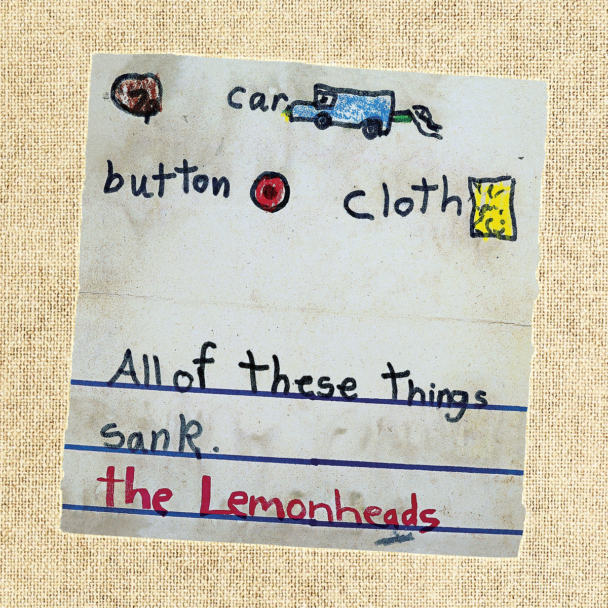 The Lemonheads- Car Button Cloth (30th Anniversary)