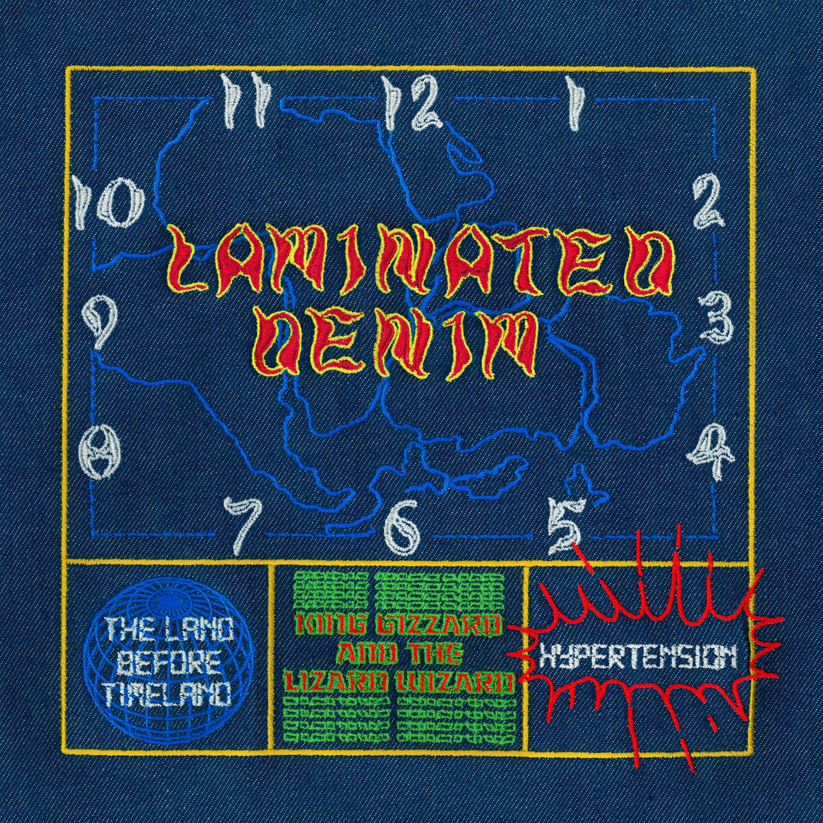 King Gizzard & The Lizard Wizard- Laminated Denim