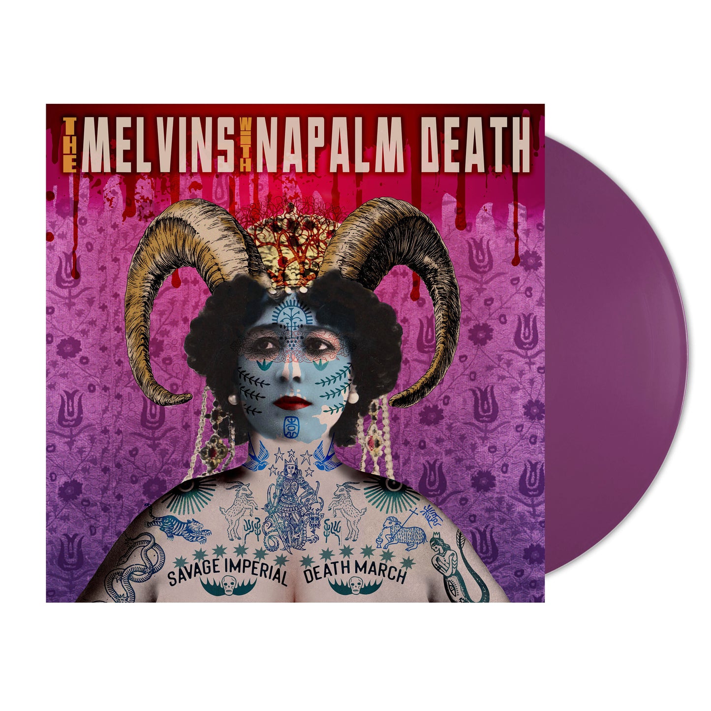 Melvins with Napalm Death- Savage Imperial Death March PREORDER OUT 4/10
