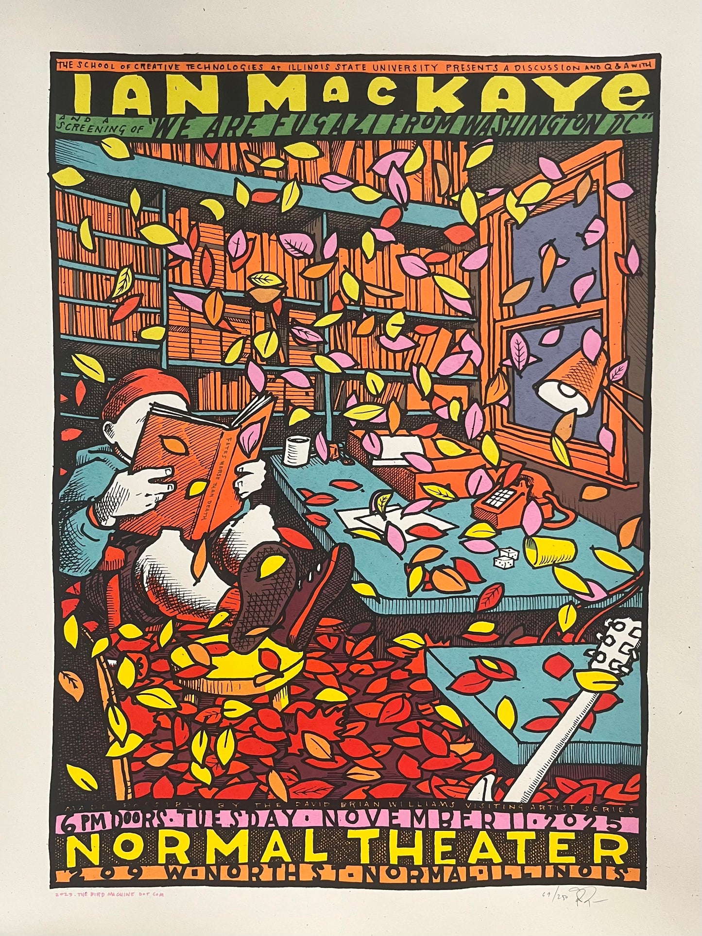 Jay Ryan- "Ian MacKaye in Normal, Illinois" Poster