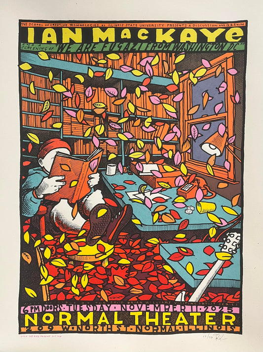 Jay Ryan- "Ian MacKaye in Normal, Illinois" Poster