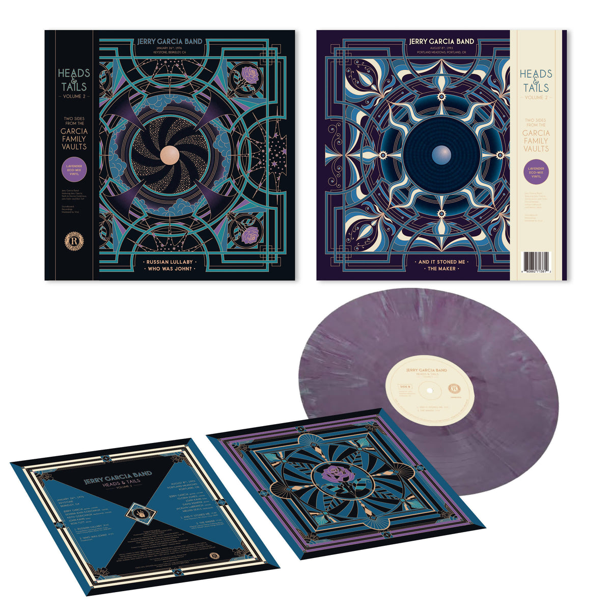 Jerry Garcia Band- Heads & Tails Vol. 2 PREORDER OUT 12/4