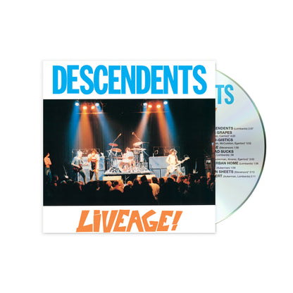 Descendents- Liveage PREORDER OUT 8/14