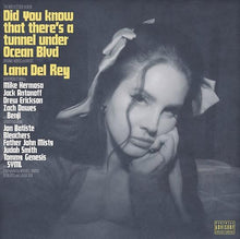 Load image into Gallery viewer, Lana Del Rey- Did You Know That There&#39;s A Tunnel Under Ocean Blvd