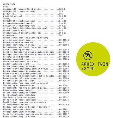 Aphex Twin- Syro