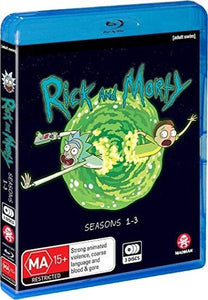 Television Series- Rick & Morty: Seasons 1-3 (Limited Edition Collector's Edition)