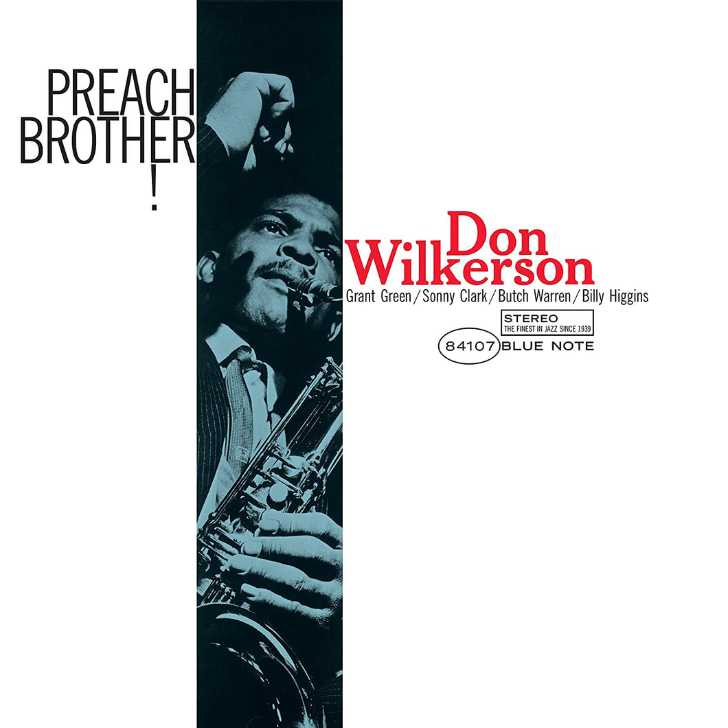Don Wilkerson- Preach Brother! (Blue Note Classic Vinyl Series)