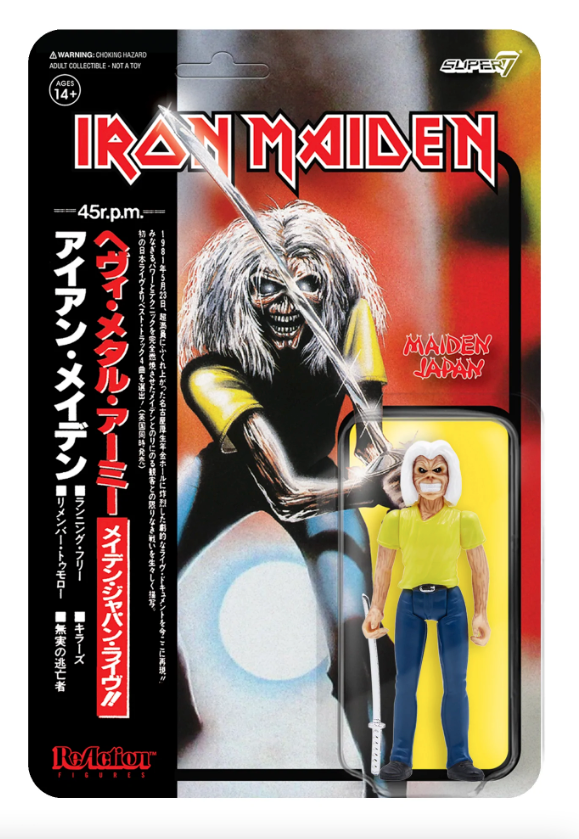 Iron maiden online reaction figures